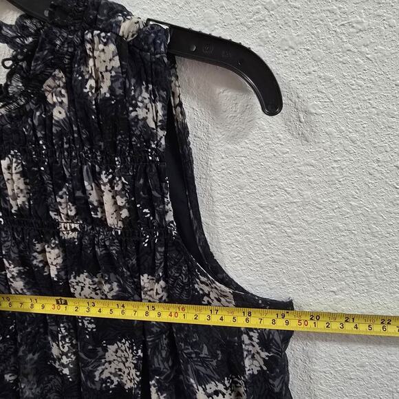 Joie Limited Edition Sleeveless Sheer Overlay Mini Dress Size S - Picture 9 of 12